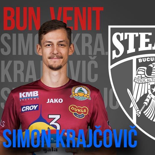Volei masculin: Slovacul Simon Krajcovic a semnat cu Steaua