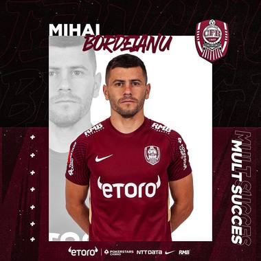 CFR Cluj anunţă despărţirea de Mihai Bordeianu