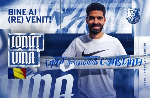 Ionuţ Vînă a semnat cu Farul Constanţa
