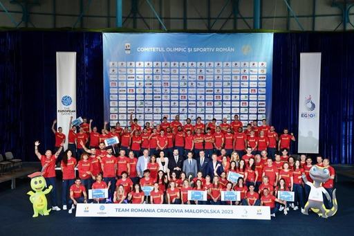 România va fi reprezentată de 150 de sportivi la Jocurile Europene din Polonia. Purtători de drapel la deschidere, Bianca Ghelber şi Cătălin Chirilă. Lista sportivilor