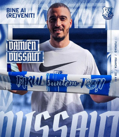 Damien Dussaut este noul jucător al echipei Farul Constanţa