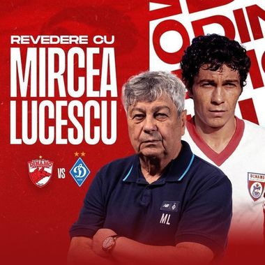 Dinamo, amical cu Dinamo Kiev, echipa lui Mircea Lucescu, în cantonamentul din Austria