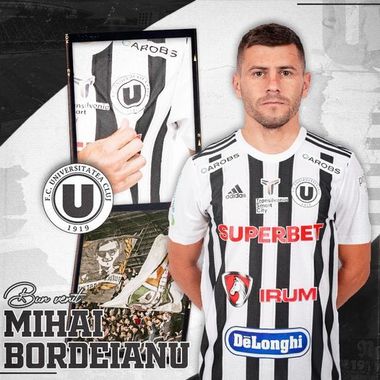 Mihai Bordeianu va juca la Universitatea Cluj