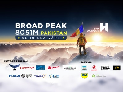 Alpinistul Horia Colibăşanu va porni într-o nouă expediţie, pe Broad Peak, vârful înalt de 8.051 de metri din Karakorum, Pakistan