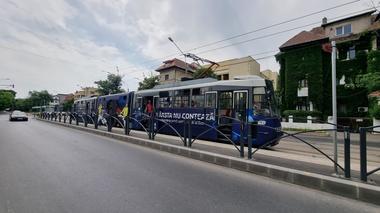 Programul liniei de tramvai 41, prelungit pentru meciul România – Spania, de la Euro U21