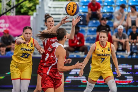 Jocurile Europene Cracovia Malopolska: Trei victorii şi o înfrângere pentru naţionalele de baschet 3x3. Fetele s-au calificat în sferturi