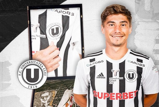 Andreias Calcan a revenit la FC Universitatea Cluj după şapte ani