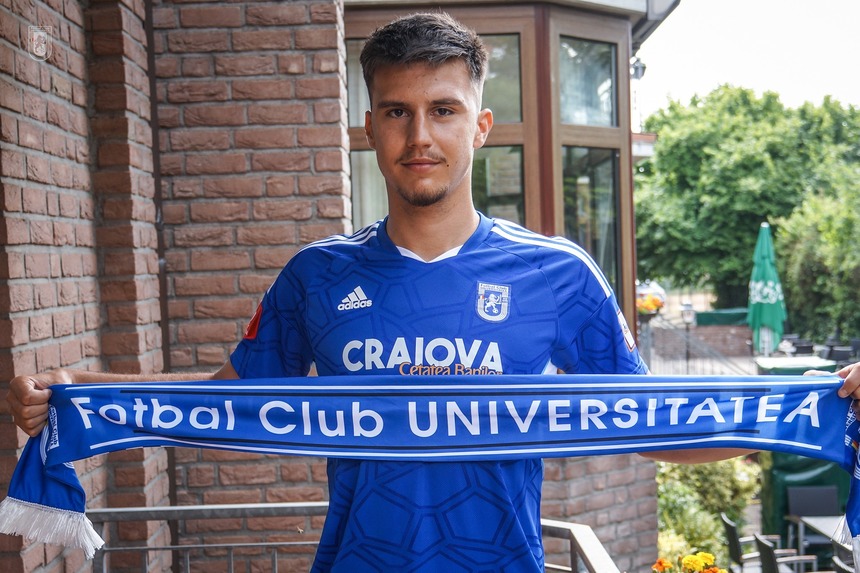 FCU Craiova l-a achiziţionat pe fundaşul Amar Kvakić