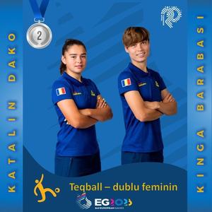 Jocurile Europene: Încă o medalie pentru România – argint la teqball