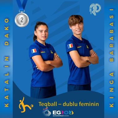 Jocurile Europene: Încă o medalie pentru România – argint la teqball
