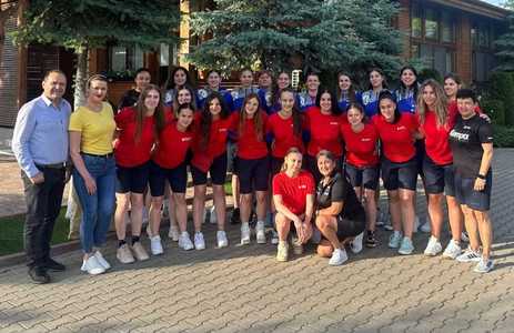 Handbal feminin: România U19 a câştigat şi al doilea meci de la Trofeul Carpaţi