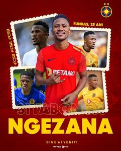 FCSB l-a transferat pe sud-africanul Siyabonga Ngezana