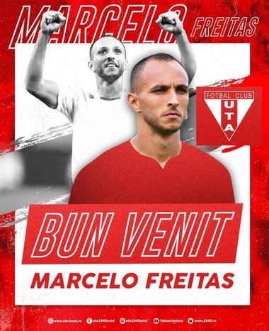 Superliga: Mijlocaşul central Marcelo Freitas, la UTA Arad