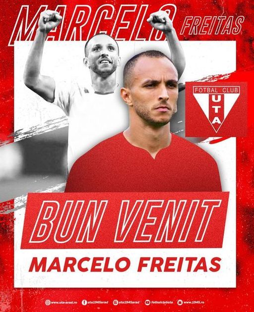 Superliga: Mijlocaşul central Marcelo Freitas, la UTA Arad