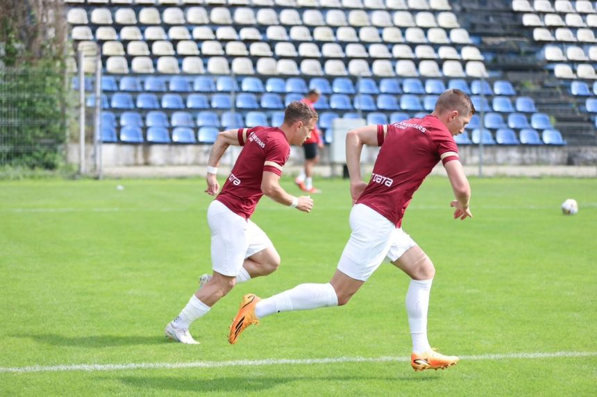 Victorie pentru CFR Cluj în al doilea său amical din această vară