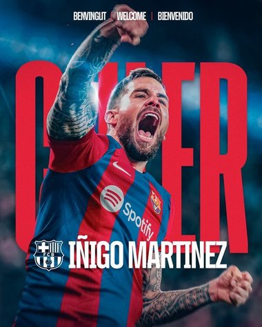 LaLiga: FC Barcelona l-a achiziţionat pe Inigo Martinez
