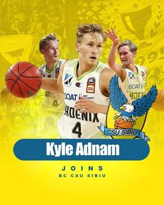 Baschet masculin: BCU Sibiu l-a achiziţionat pe australianul Kyle Adnam