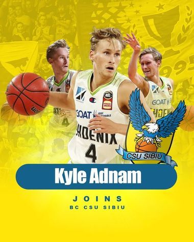 Baschet masculin: BCU Sibiu l-a achiziţionat pe australianul Kyle Adnam