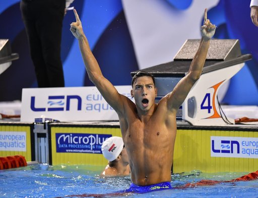 Înot: Vlad Stancu, vicecampion european la juniori şi calificat la Jocurile Olimpice