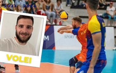 Volei masculin: Liberoul naţionalei, Vlad Kantor, a semnat cu Corona Braşov