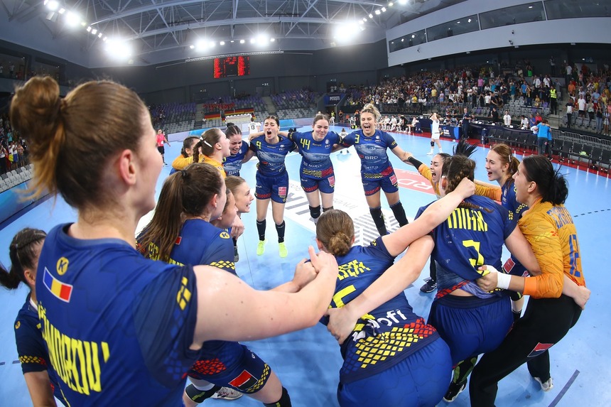 Handbal feminin: România, victorie cu Suedia şi rămâne în cursa pentru semifinalele CE U19, de la Piteşti/Mioveni