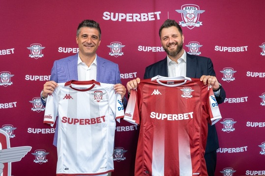 Superbet şi FC Rapid Bucureşti îşi prelungesc parteneriatul strategic pentru încă trei ani 114 superbet