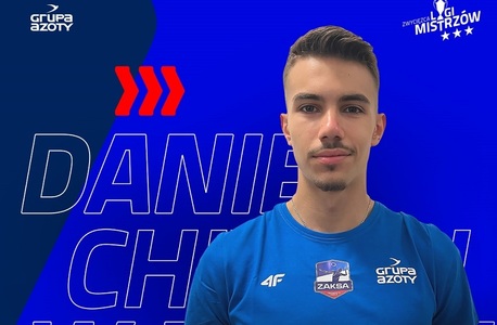 Volei masculin: La 18 ani, Daniel Chiţigoi a semnat cu campioana Europei