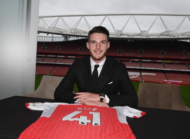 Declan Rice, transferat de Arsenal de la West Ham pentru 105 milioane de lire sterline