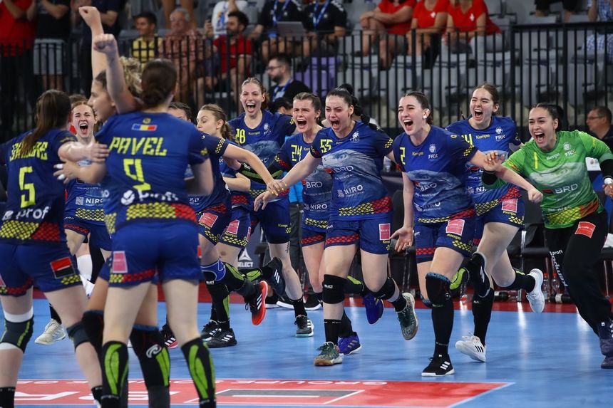 Handbal feminin: România, victorie cu Portugalia şi medalie de bronz europeană, după 16 ani, la CE U19, de la Piteşti/Mioveni