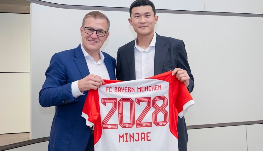 Min Jae-Kim a semnat un contract cu Bayern Munchen