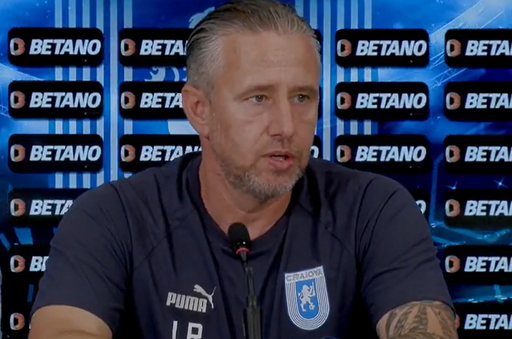 Reghecampf după revenirea la Universitatea Craiova: Obiectivul este clar - Să ne luptăm până la final pentru campionat şi pentru Cupă