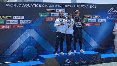 Constantin Popovici şi Cătălin Preda, medalii de aur şi argint la CM de nataţie, la high diving