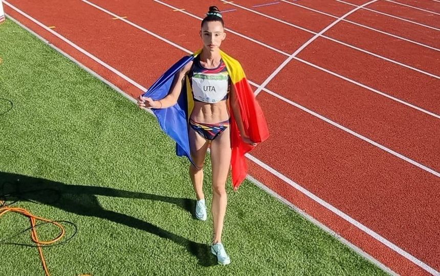FOTE, atletism: Ştefania Uţă, medalie de argint la 400 metri garduri
