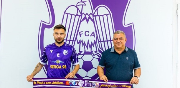 Alexandru Răuţă a revenit la FC Argeş