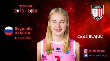 Volei feminin: Campioana Volei Alba Blaj a transferat o jucătoare din Rusia