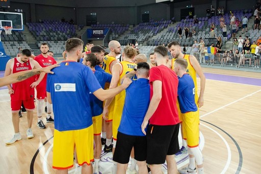Baschet masculin: România, înfrângere cu Slovacia şi ratează şansa de a ajunge în calificările CE2025