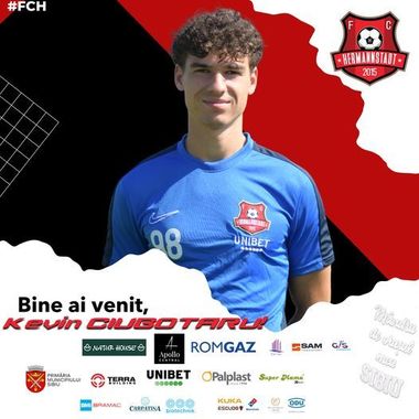 Superliga: FC Hermannstadt a achiziţionat un fundaş de 19 ani născut în Italia
