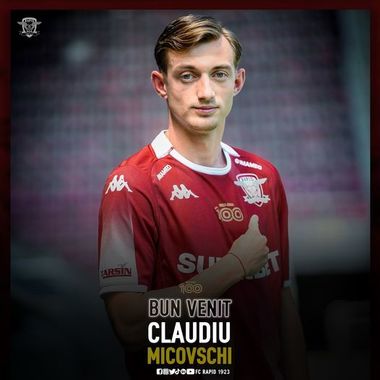 Nou transfer la Rapid: Mijlocaşul Claudiu Micovschi, de la Avellino