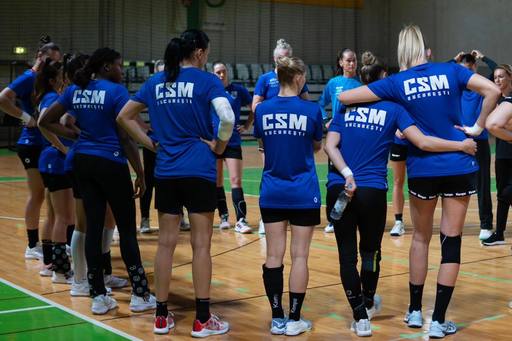 Handbal feminin: CSM Bucureşti – Buducnost, scor 27-22, în meci amical