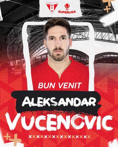 UTA l-a transferat pe atacantul austriac Aleksandar Vucenovic