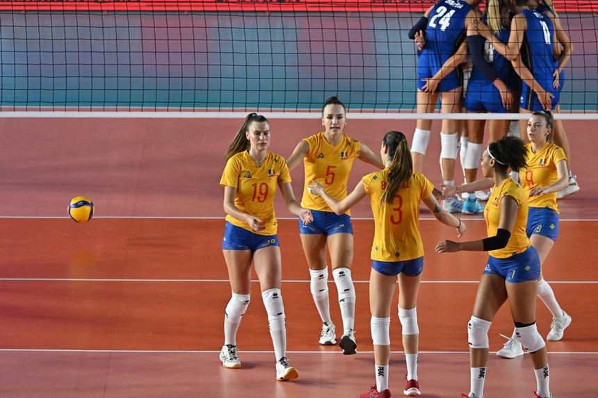 Volei feminin: România – Croaţia, scor 3-1, la Campionatul European