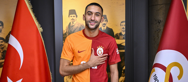Marocanul Hakim Ziyech, prezentare inedită la transferul la Galatasaray - VIDEO