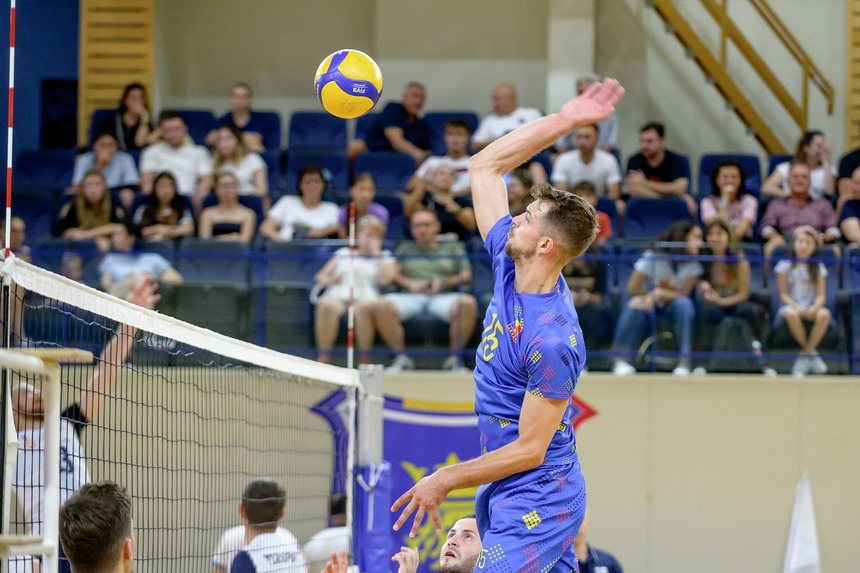 Volei masculin: România, înfrângere cu Finlanda în al doilea amical de la Braşov