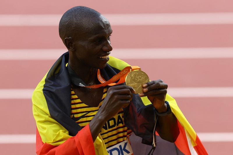 Cheptegei a câştigat al treilea aur consecutiv la 10.000 m, la Mondialele de atletism