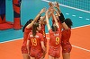 Volei feminin: România, victorie cu Bosnia Herţegovina şi s-a calificat în optimile Campionatului European
