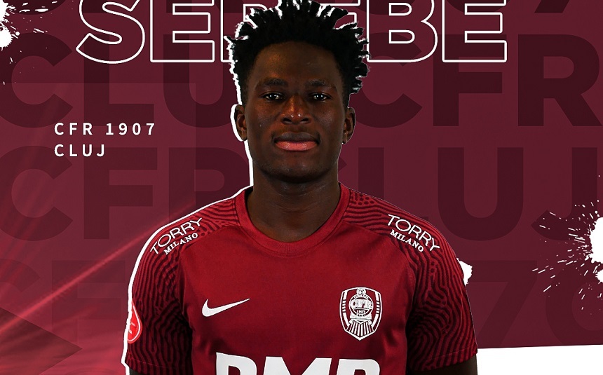  CFR Cluj anunţă venirea ivorianului Valentin Yacabo Serebe