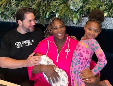 Serena Williams, mamă a doua oară: s-a născut Adira River Ohanian - VIDEO