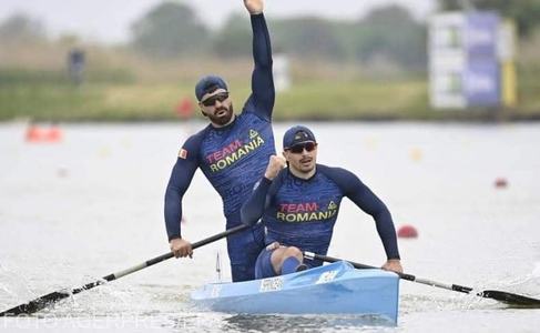 Ilie Sprîncean şi Oleg Nuţă, medalie de bronz în proba de canoe dublu 1000 metri