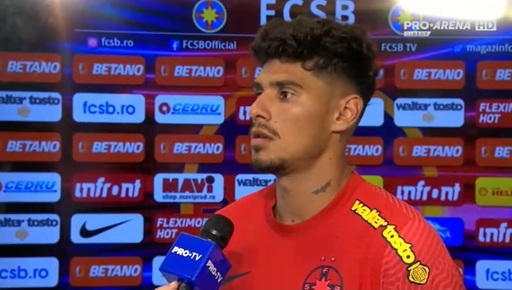 Meciul UTA-FCSB: Florinel Coman: Am vorbit cu domnul Găman şi mi-a spus că el nu a dat penalti, dar i s-a strigat în cască!