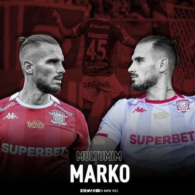 Rapid anunţă că Marko Dugandzic a semnat cu Al-Tai, în prima ligă saudită